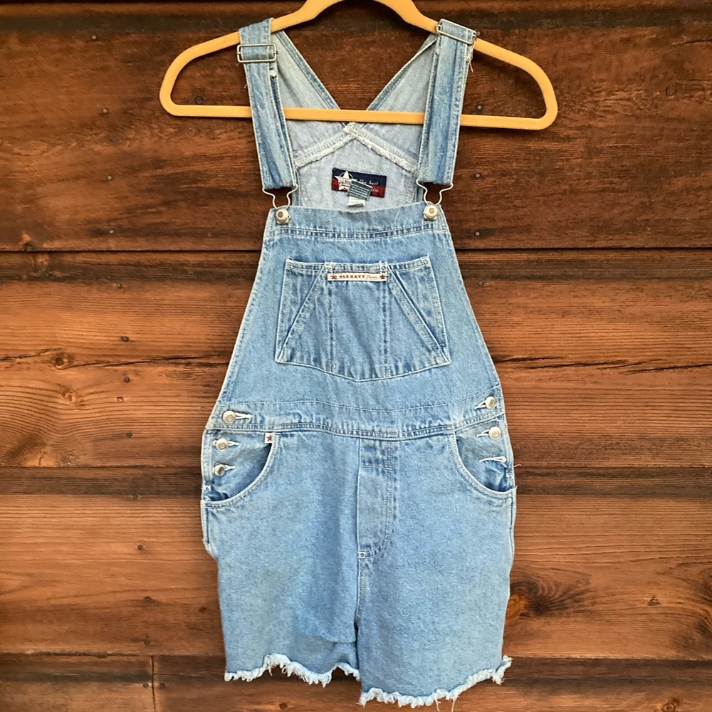 90s Overalls Shorts Old Navy